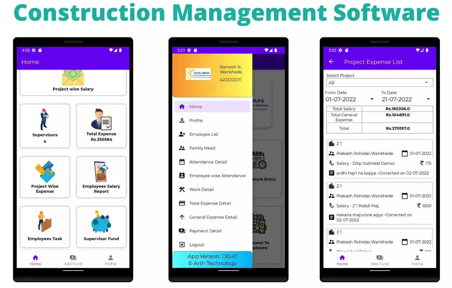 Construction Project Management Software