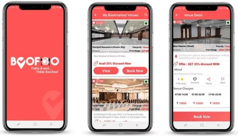 Banquet Hall Party Polt Restaurant Booking Application With Backend Software