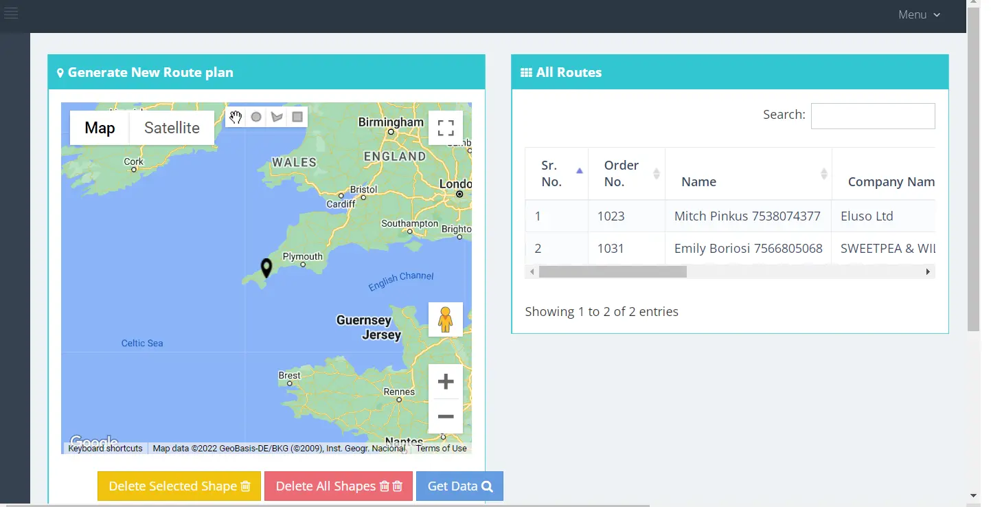 Couriers And Logistics Delivery or Tracking Software With Tranking App 