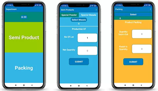 Inventory Stock Management App With Backend Software For Stock Management
