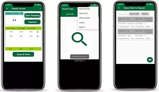 Offline Weight Calculation Mobile Application Development