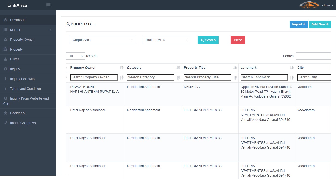 Real Estate CRM Software