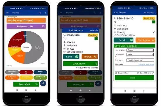 Telecaller Software Telecaller App For Call Center