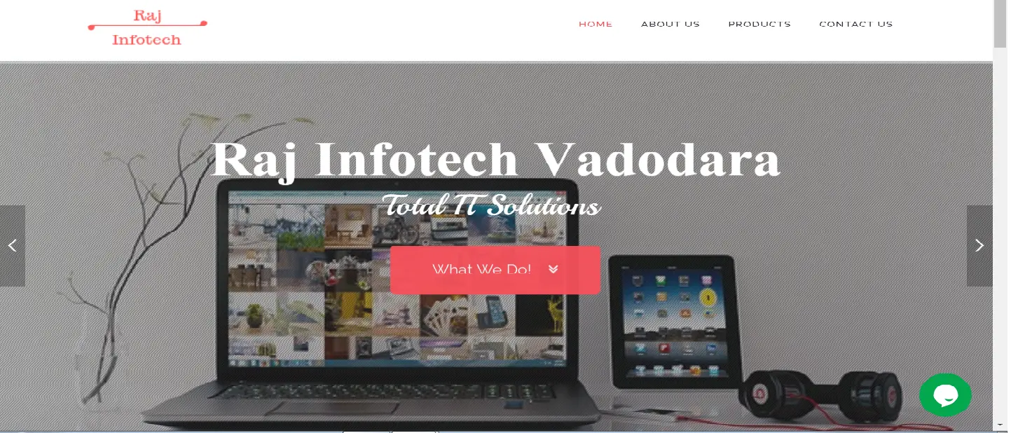 Website Development For Services Information Sharing