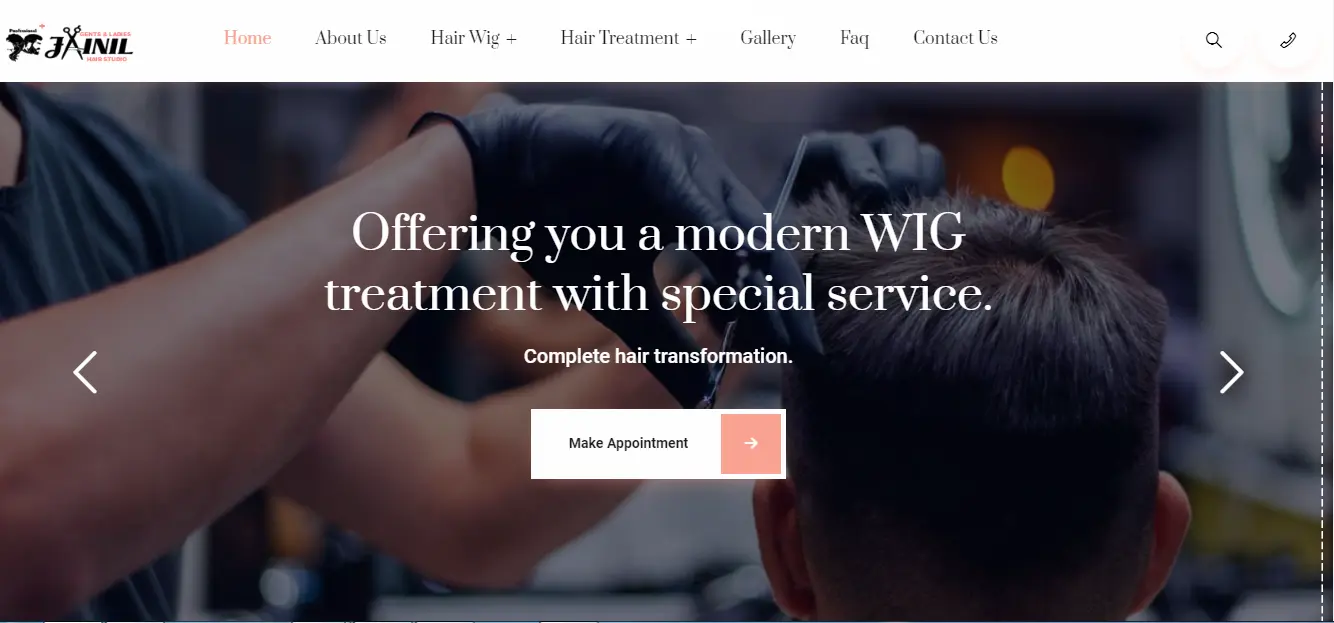 Website Making For Online Service Provider Business