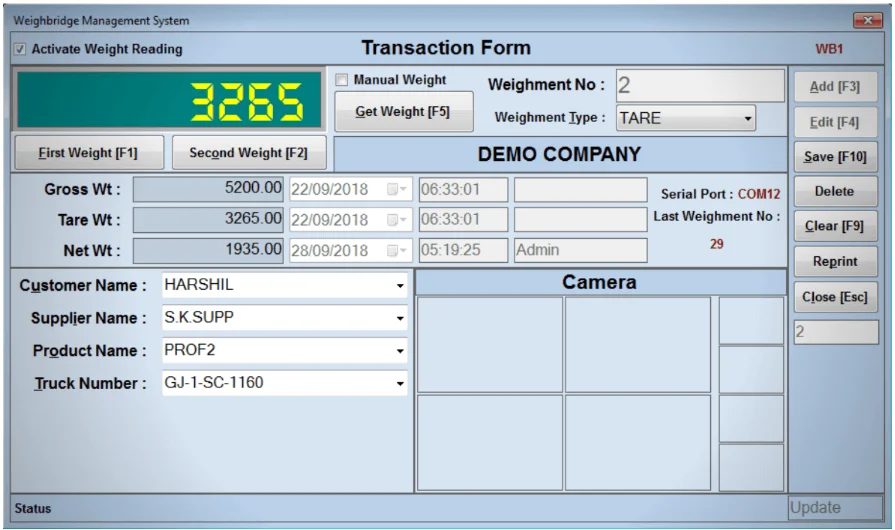 Weighbridge Software